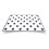 Children's Room Modern Design Black Star Pattern Rug 100 x 150 cm 1