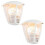 Litecraft Francis Wall Lights Outdoor Half Lantern in White - 2 Pack 1