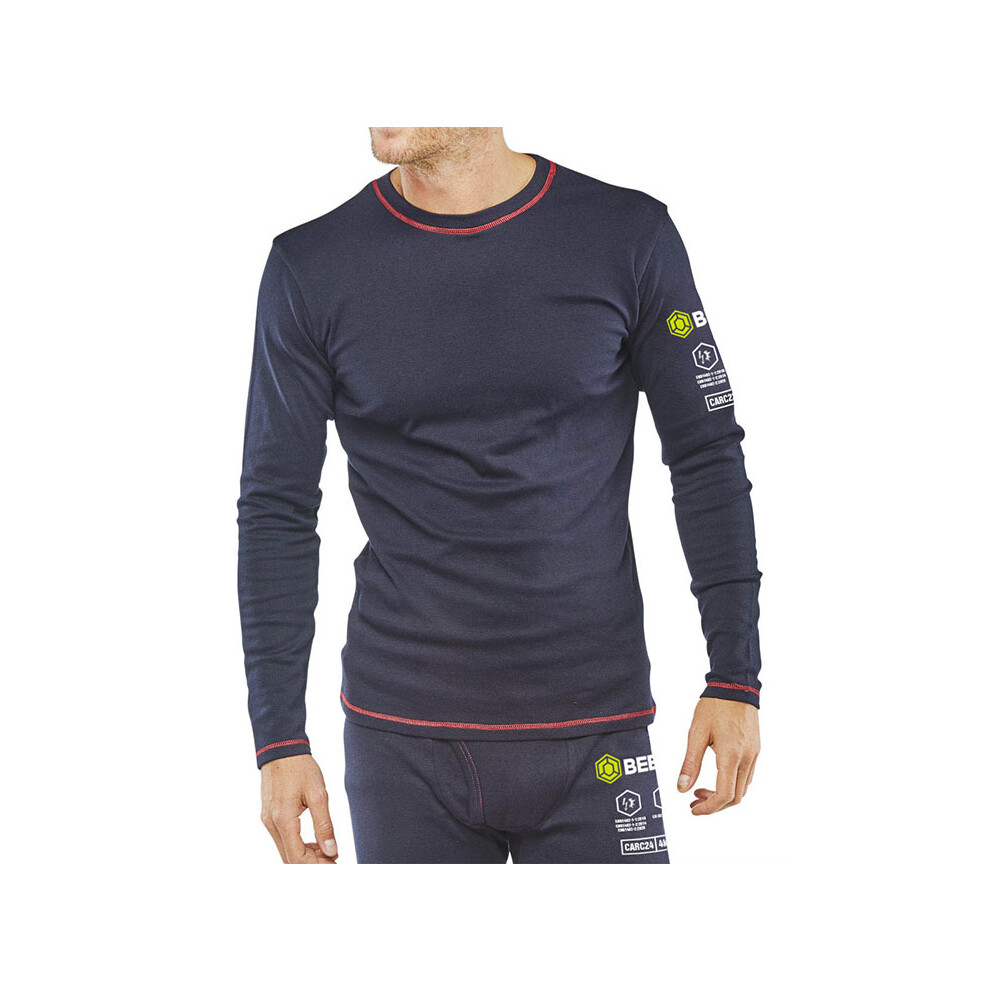 BEESWIFT ARC COMPLIANT UNDER GARMENT T-SHIRT NAVY BLUE 3XL-image-OPC-PFCZSGK-NEW