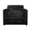 (Black, Armchair) Luxor Fullback Cord Sofa Range 1