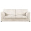 (Cream, 3 Seater) Luxor Fullback Cord Sofa Range 1