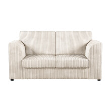(Cream, 2 Seater) Luxor Fullback Cord Sofa Range