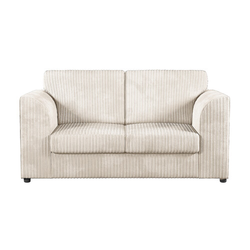 (Cream, 2 Seater) Luxor Fullback Cord Sofa Range