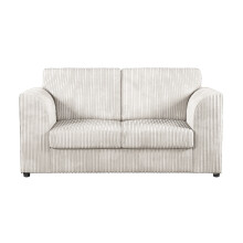 (Silver, 2 Seater) Luxor Fullback Cord Sofa Range