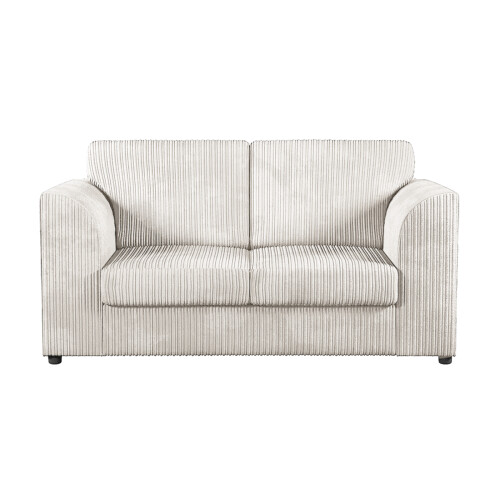 (Silver, 2 Seater) Luxor Fullback Cord Sofa Range