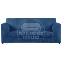(Marine Blue, 3 Seater) Luxor Fullback Cord Sofa Range