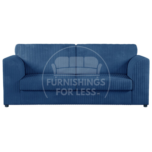 (Marine Blue, 3 Seater) Luxor Fullback Cord Sofa Range