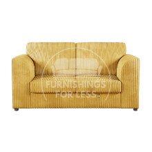 (Mustard, 2 Seater) Luxor Fullback Cord Sofa Range