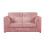 (Pink, 2 Seater) Luxor Fullback Cord Sofa Range 1