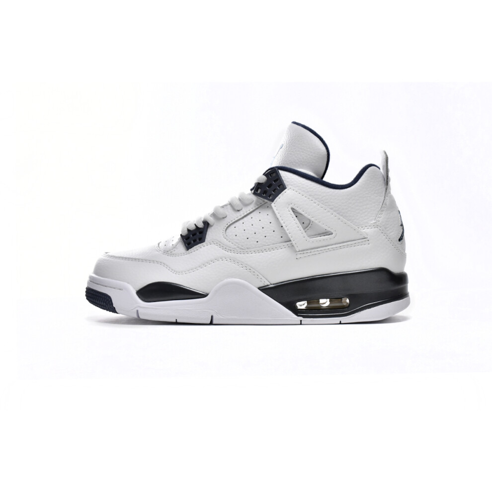 (EUR SIZE 42) Air Jordan 4 shoes Legend Blue 314254-107 40-46