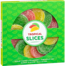 (Pack Of 1) Jelly Slices Sugar Coated Slices Tropical 110g