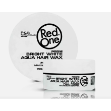 (1PCS) RedOne Bright White Aqua Hair Wax Full Force-150ml