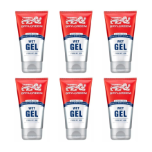 6 x 150ml Brylcreem Styling Gel Wet Look Original Brylcream
