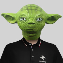 (Yoda) And Unique Fun Latex Masks Featuring And Grinch Designs For Holiday Celebrations