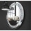 Crystal Round Silver Mirror, 40x40 cm, Frameless Wall Hanging Mirror 4