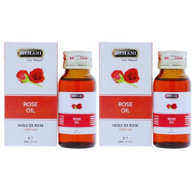 Hemani Rose Herbal Oil 30ml Pack Of 2 |Fighting Depression |Boosting Confidence |Treating Wounds |Reduce marks Acne & Pox Fade Away |Multipurpose Oil