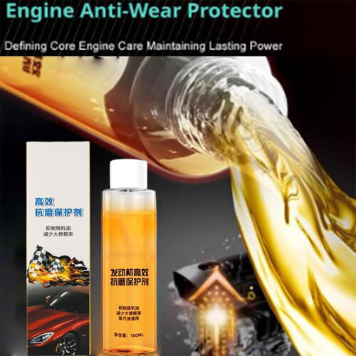 Highly Effective Engine Anti-Wear Protectant, Oil Additive for Car Engine, 100ml 1
