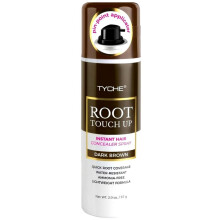 NK Tyche Root Touch Up Dark Brown Instant Hair Concealer Spray 2 oz
