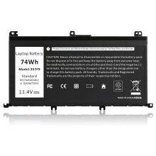 11.4V 74Wh Laptop Battery for DELL 357F9 357F9 0GFJ6 71JF4 071JF4 0357F9