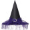 Halloween Witch Hat with Veil Pointy Witch 5