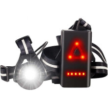 Chest Light For Running, Usb Rechargeable Led Chest Light, 500 Lumens, 90 Adjustable Beam Angle