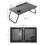 Foldable Laptop Desk Laptop Table with Cup Holder Height Adjustable 2
