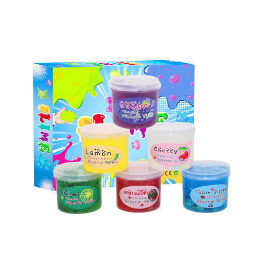 Fruit puree color clay set decompression toy 60ml set 1