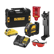 Dewalt 12V XR Cross Line Red Laser With 2Ah Battery & Charger