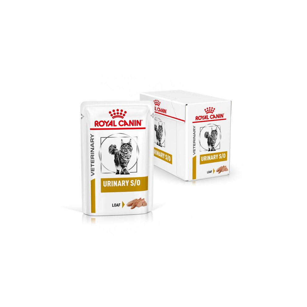 Royal Canin Veterinary Health Nutrition Feline Urinary S/O Loaf 85Gx48