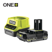 RYOBI Battery &amp; Charger - RC1820 &amp; RB1825X
