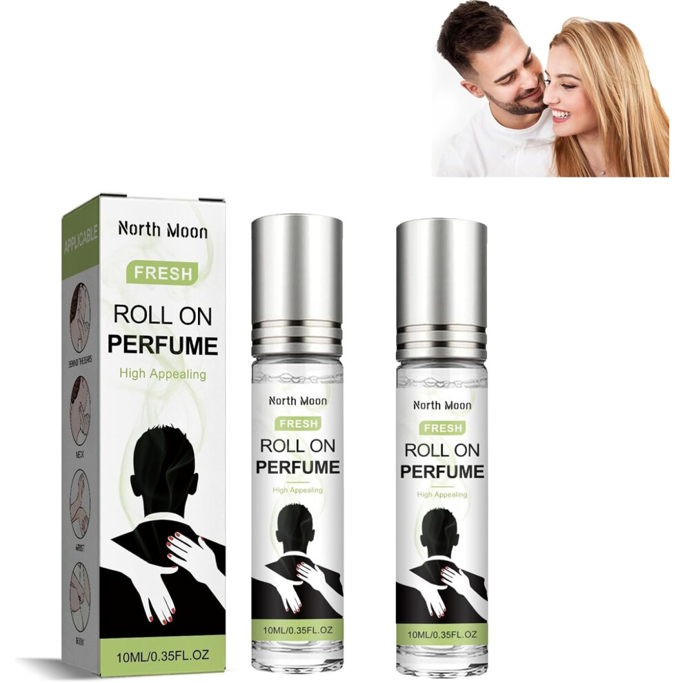Gogerstar 2Pcs Perfume With Pheromone Infused Essential Oil, Perfume Pheromone Infused Essential Oil Perfume Unisex Attracts Men Women