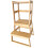 Gr8 Home Wooden Toddler Learning Step Stool Stairs Ladder Kitchen Helper Tower 2