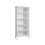 Noa and Nani Hemming 5 Tier Tall Bookcase in Classic White 3