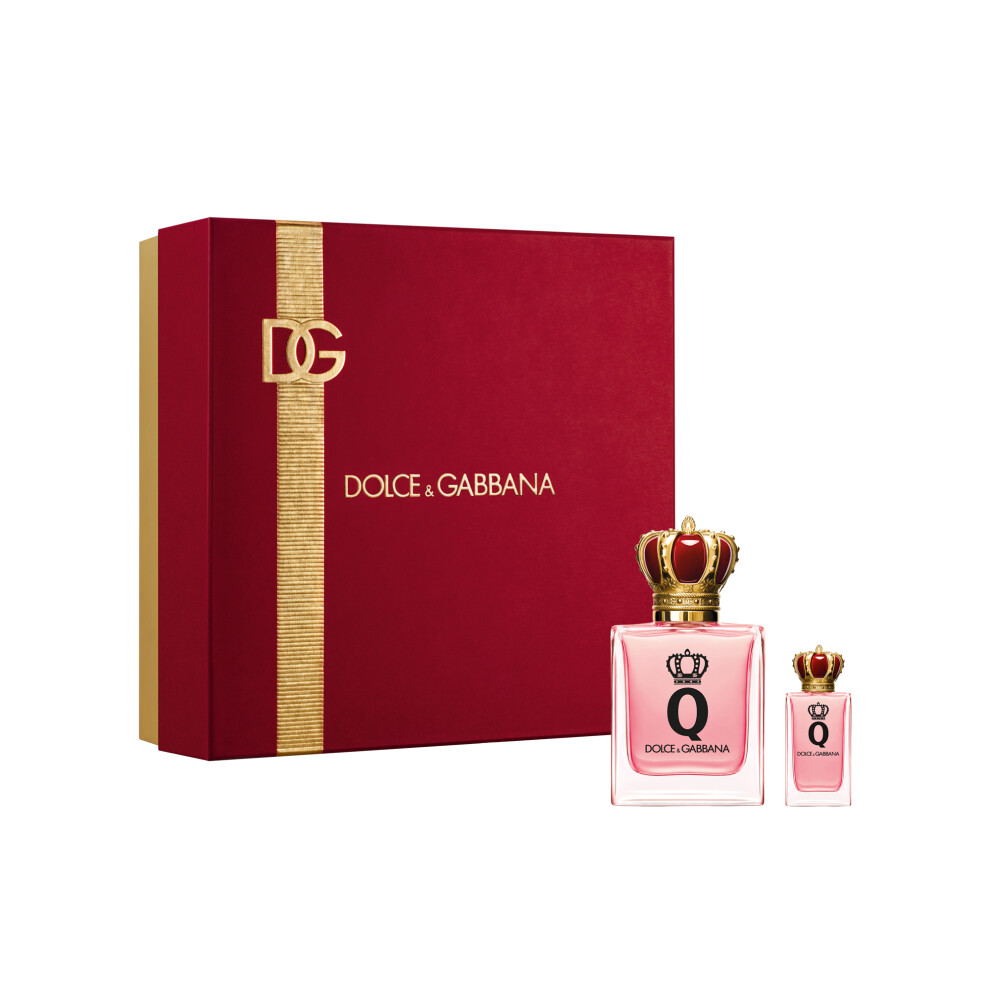 DG Q 50ml EDP + 10ml Travel EDP Spray Gift Set Xmas 2024