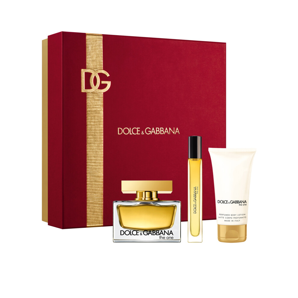 D&G 75ml EDP, 50ml Body Lotion & 10ml Travel Spray Gift Set Xmas 2024
