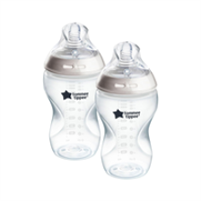 Tommee Tippee Closer To Nature Baby Bottle 340ml Anti-Colic 2 Pack