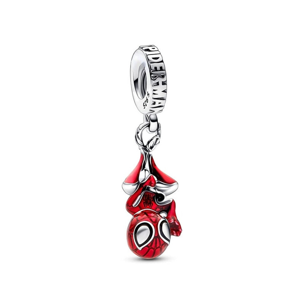 spider man 9525 sterling silver dangle charm for pandora bracelet