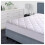 (Single Bed Mattress Protector) Soft Mattress Protector Extra Deep 30cm Bed Cover 6
