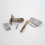 (Polished Chrome) Premium Privacy Button Tubular Latch 57mm Backset 3