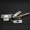 (Satin Chrome) Premium Privacy Button Tubular Latch 57mm Backset 4