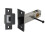 (Matt Black) Premium Privacy Button Tubular Latch 57mm Backset 1