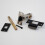 (Matt Black) Premium Privacy Button Tubular Latch 57mm Backset 4