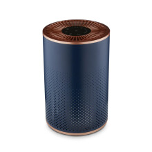 TOWER T673000BLG Desktop Air Purifier, Powerful HEPA 13 Filter with Multicolour Mood Lighting, Midnight Blue and Copper