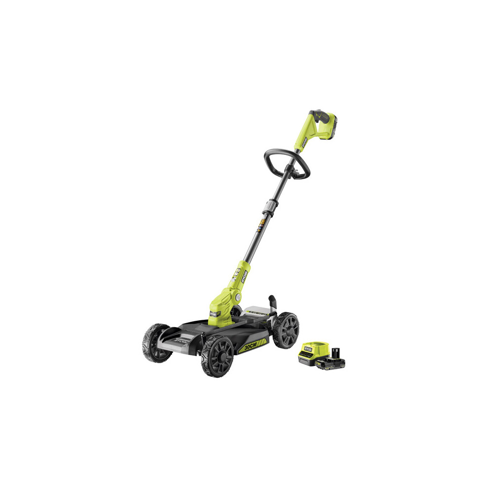 Ryobi ONE+ 30cm 3-in-1 Mower Kit (1 x 2.0Ah) 18V RY18LMC30A-120