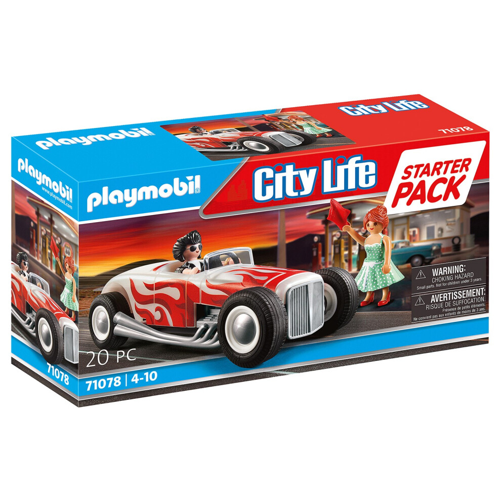 Playmobil City Life Starter Pack Hot Rod