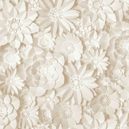 Fine Decor Dimensions Floral Wallpaper Natural Fine Decor FD43604