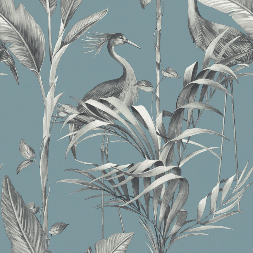 Azzurra Leaf Wallpaper World Of Wallpaper 5018323009513