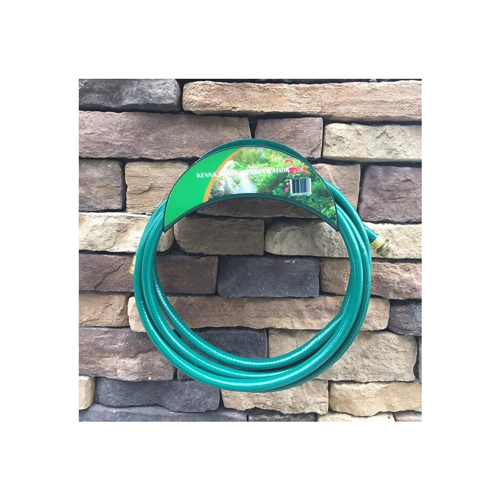 Garden Hosepipe Holder Metal Wall Mounted Outdoor Hanger Storage Pipe Reel Hose