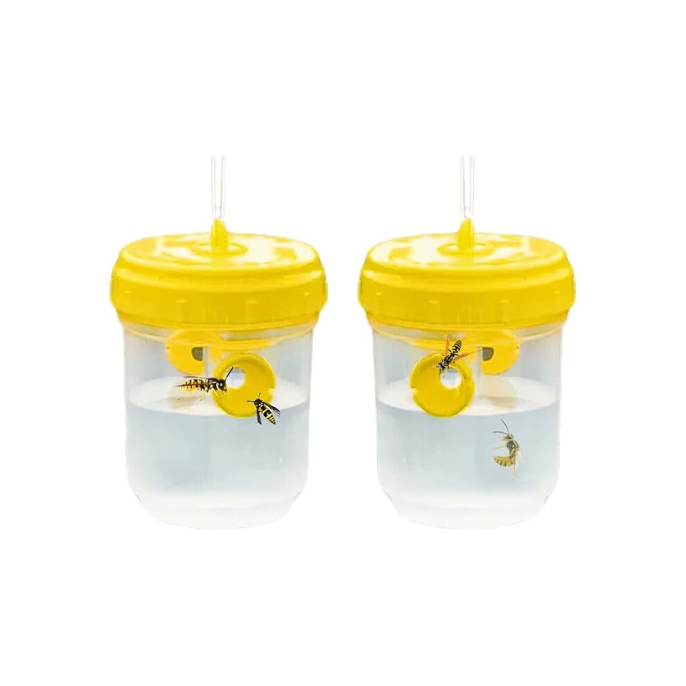 2pk Wasp Trap Fly Insect Catcher Repellent Outdoor Deterrent Fruit Pest Control