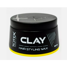 (36PCS) TOTEX HAIR STYLING WAX CLAY ULTRA STRONG HOLD150ml
